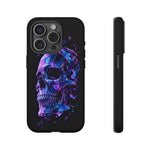 Holographic Skull Phone Case, Shattered Glass Iridescent Cover