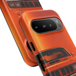 Orange Cuda Phone Case, 71 Classic Muscle Car Tough Cover