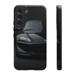 Black S2000 Low-Key Minimal Tough Phone Case for JDM Fans
