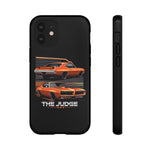 1969 GTO Judge Orange Muscle Car Tough Phone Case Cover Gift