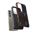 67 GTO Phone Case Purple, Rainy City Night Muscle Car Tough Cover