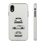 1993 Supra A80 White Triple View JDM Tough Phone Case Cover