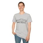1969 Cutlass Black Outline Silhouette Emblem Classic Car T-Shirt Fan Gift
