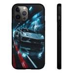C8 Rain Tunnel Phone Case Racing Tough Case for Corvette Drivers