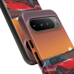 Red C4 ZR-1 King of the Hill Art Tough Phone Case