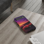Red C3 Coastal Sunset Phone Case Classic Car Tough Case