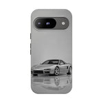 Silver NSX Phone Case, JDM Supercar Tough Cover
