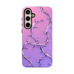 Chrome Thorn Vine Phone Case Vaporwave Tough Cover