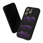 Purple R33 Skyline GTR JDM Sports Car Phone Case Tough Multi View