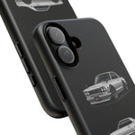 Silver Hakosuka Skyline Classic Sports Car Tough Phone Case for JDM Fans