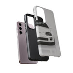White MK4 Supra Phone Case, Retro 90s JDM Tough Cover for Car Enthusiasts