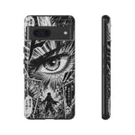 Manga Speed Lines Art Tough Phone Case