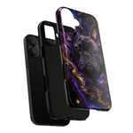 French Bulldog Galaxy Marble Art Tough Phone Case