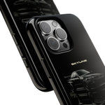Skyline R34 GTR Phone Case for JDM Fans, Tough Cover