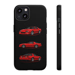 Z28 Red Triview Phone Case Classic Car Illustration