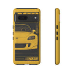 S2000 Spa Yellow Retro 90s JDM Car Tough Phone Case