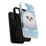 Samoyed Kawaii Snowball Chibi Art Tough Phone Case