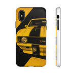 Z28 Yellow Camaro Retro Poster Tough Phone Case