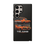 1969 GTO Judge Orange Muscle Car Tough Phone Case Cover Gift