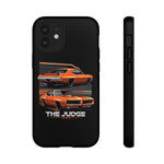 1969 GTO Judge Orange Muscle Car Tough Phone Case Cover Gift