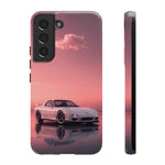 White FD RX-7 Blush Pink Sky Tough Case