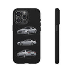 Silver Prelude Sports Coupe Tough Phone Case for JDM Fans