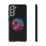 Great Dream Wave Circular Badge Vaporwave Phone Case – Japanese Aesthetic