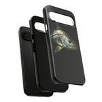 Snook Fishing Phone Case, Saltwater Portrait Black Cover, Gift