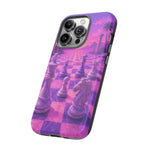 Pastel Chess Infinite Board Vaporwave Art Tough Phone Case