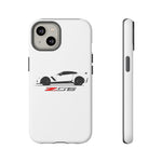 White C7 Z06 Phone Case for Chevy Vette Fans, Tough Cover