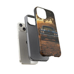 57 Bel Air Phone Case, Turquoise Classic Car Country Road Cover