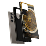 Hundred Spoke Wire Wheel Macro Tough Phone Case