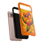 Sun Conure Kawaii Citrus Art Tough Phone Case