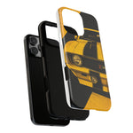 Z28 Yellow Camaro Retro Poster Tough Phone Case