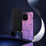 Chrome Thorn Vine Phone Case Vaporwave Tough Cover