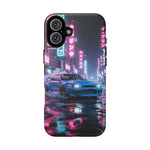 Skyline GT-R Tokyo Rain JDM Night Art Tough Phone Case