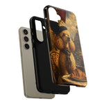 Poodle in Beret Phone Case | Vintage Paris Café Illustration