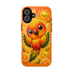 Sun Conure Kawaii Citrus Art Tough Phone Case
