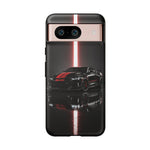 Camaro ZL1 Phone Case, Black Red Racing Stripe Studio Cover, Gift