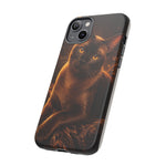 Burmese Golden Sable Portrait Art Tough Phone Case