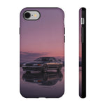 Sunset Skyline GT-R R32 phone case | car reflection, purple dusk