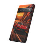 Red C8 Desert Canyon Sunset Phone Case Tough Case