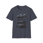 2019 C7 ZR1 Corvette Illustration T-Shirt | Sports Car Racing Graphic