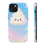 Kawaii Whipped Cream Cloud Tough Case | Cute Pastel Sprinkles Phone Cover
