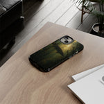 Northern Pike Fishing Phone Case, Weed Bed Silhouette Cover, Gift