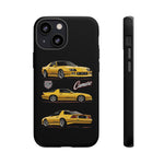 Yellow IROC-Z Camaro Triple View Tough Phone Case Cover Gift