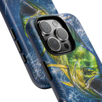 Mahi Mahi Phone Case, Saltwater Fishing Strike Tough Cover for Men