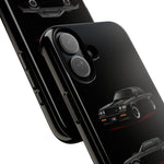 Black GNX Phone Case, Three-View Muscle Car Vector Tough Cover