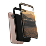 C4 ZR1 Corvette Phone Case, Black Misty Mountain Pass Cover