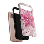 Pink Glitter Star Tough Case | Sparkle Phone Case